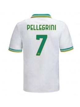 Muži Futbalové oblečenie AS Roma Lorenzo Pellegrini #7 2025-26 Krátky Rukáv - Tretina